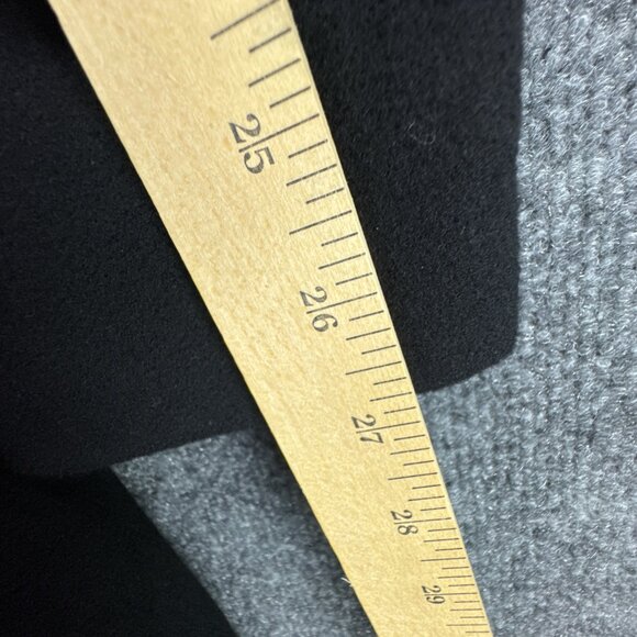 Calvin Klein Overcoat Mens 58R Black Wool Cashmere Blend Classic 3 Button - Picture 16 of 16